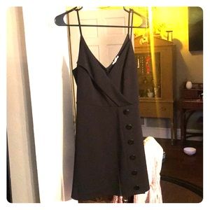 Silence + noise mini wrap dress